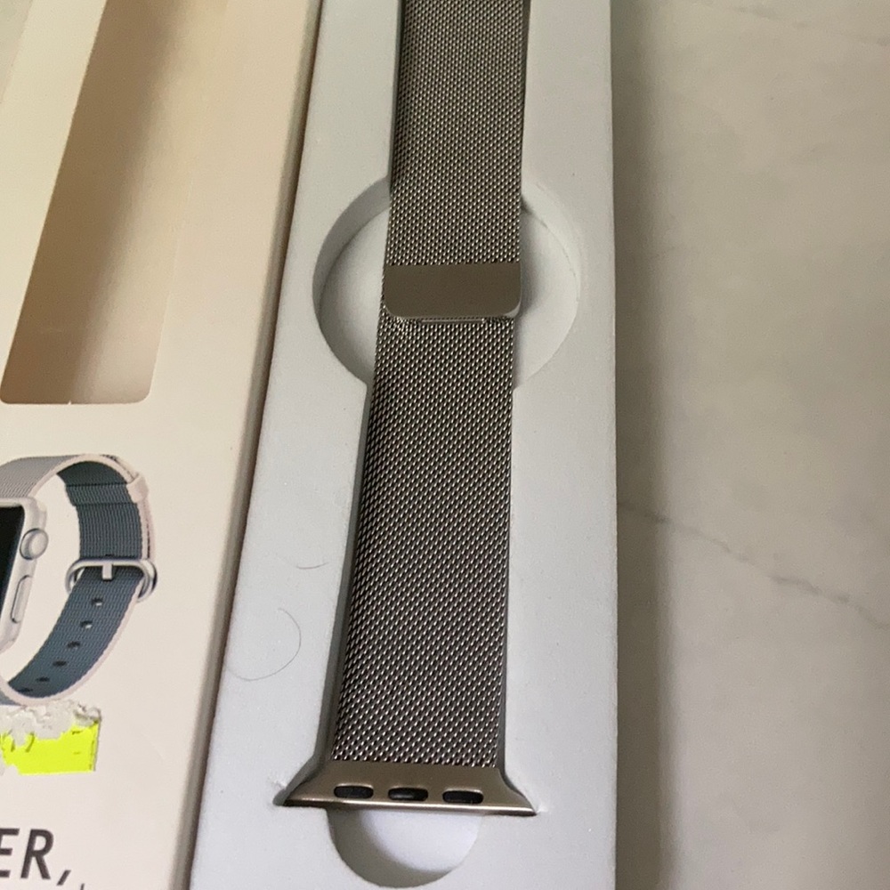 36 mm steel Apple Watch band